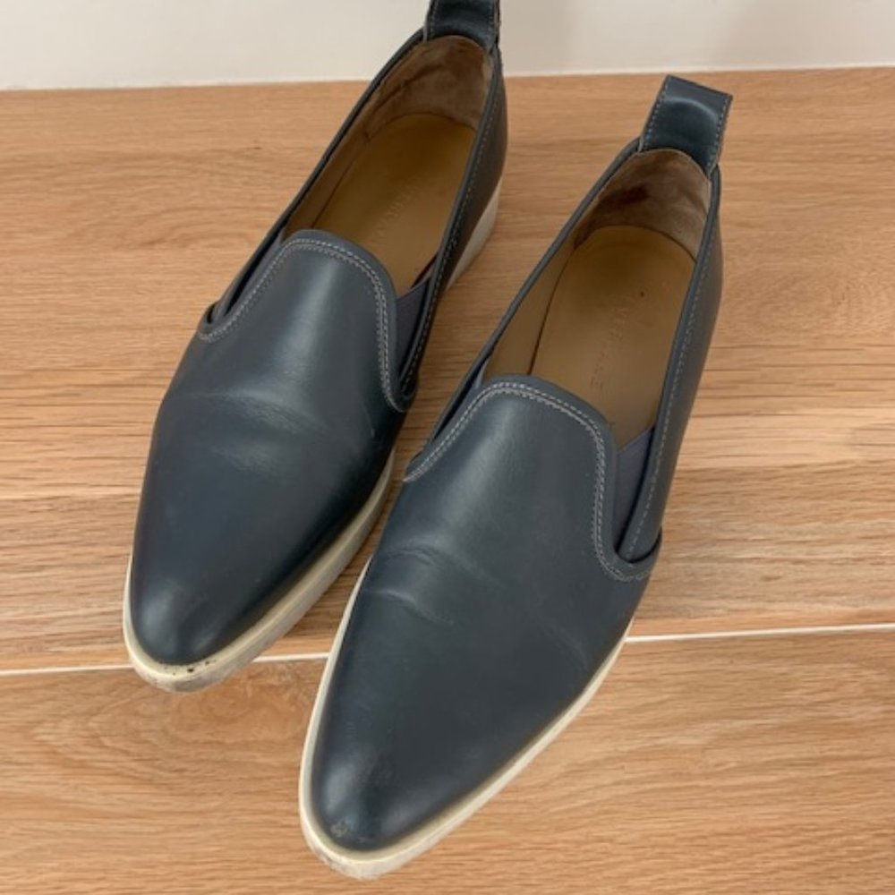 Everlane Black leather Loafers Size 9
